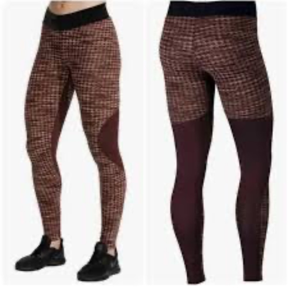 Nike Pro Hyperwarm Tights Small 933305 652 Performance Warming Women